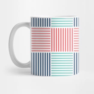 Cubic Lines Seamless Pattern 012#001 Mug